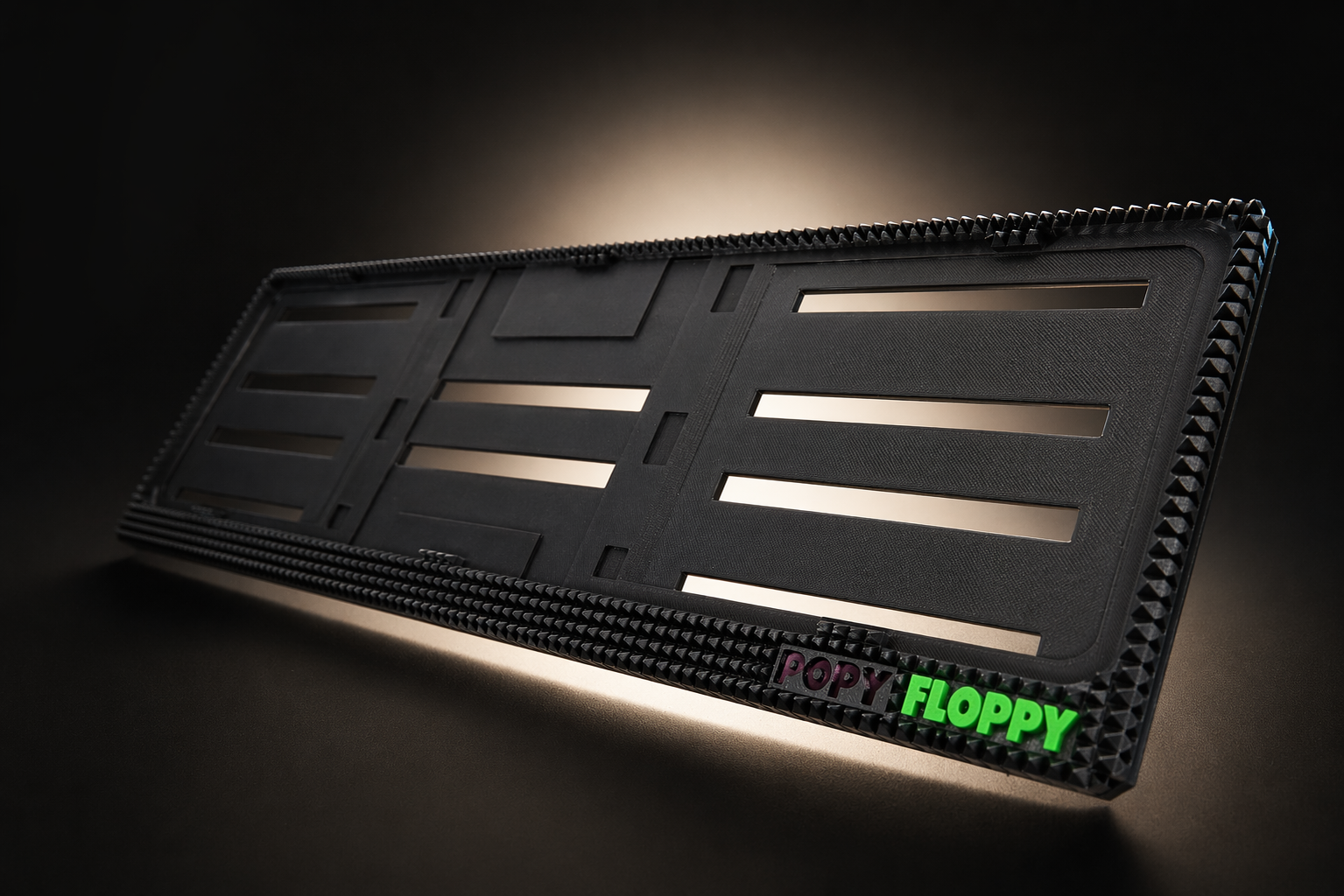 Рамка Пирамида — ъглова снимка, показваща детайлите на текстурата